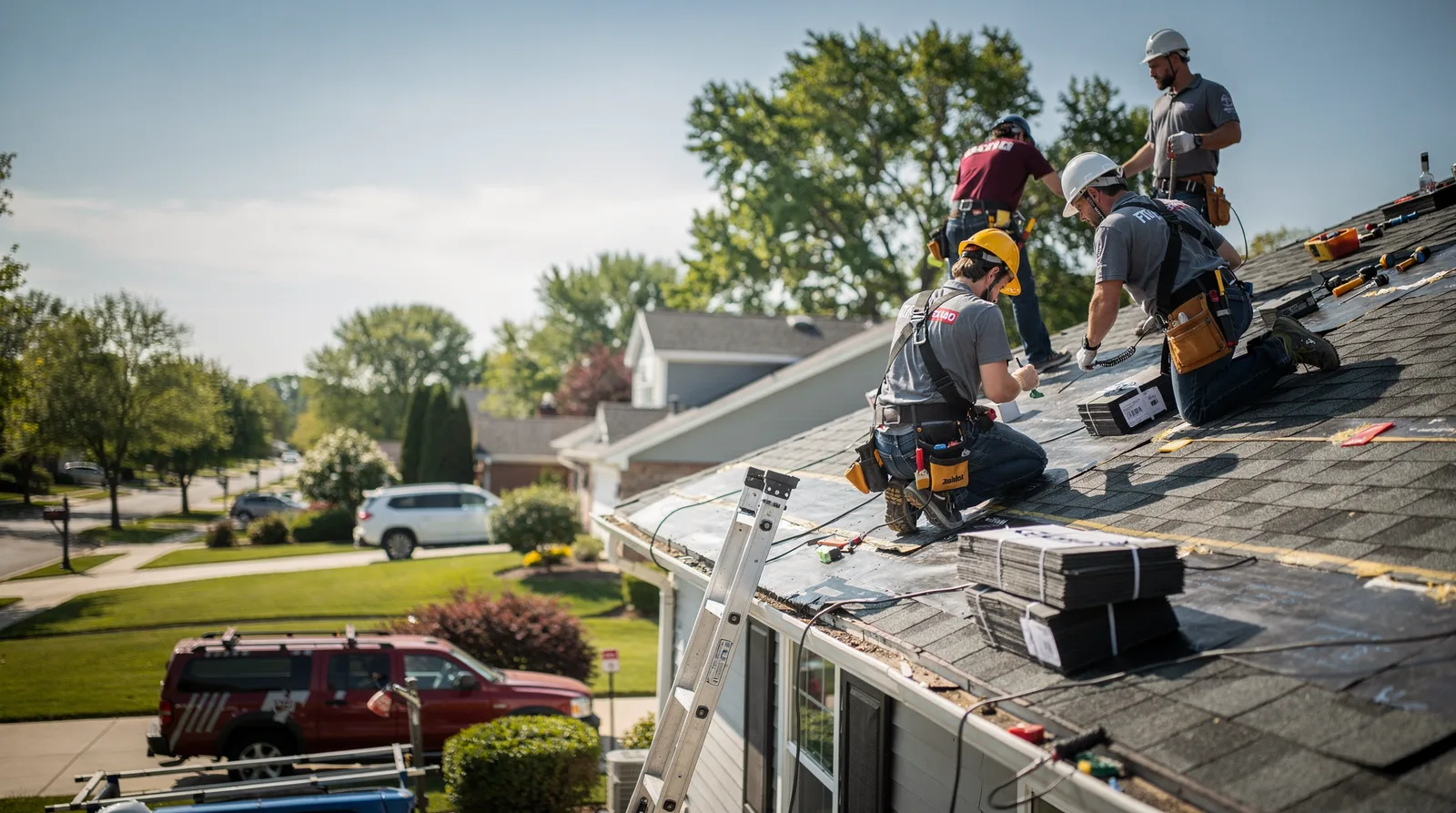 Roof Repair in Fort George G Meade, MD around you